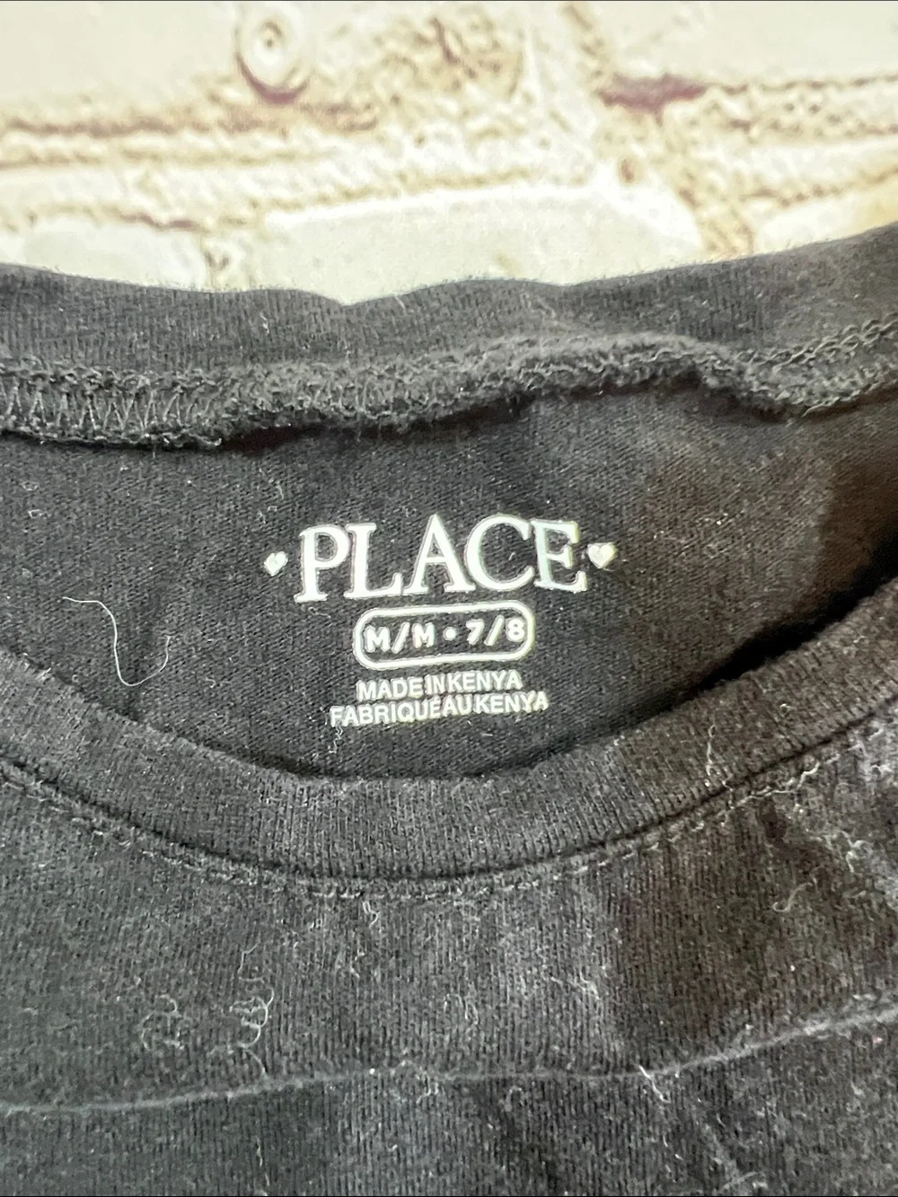 🌸 Children’s Place Black SS Shirt